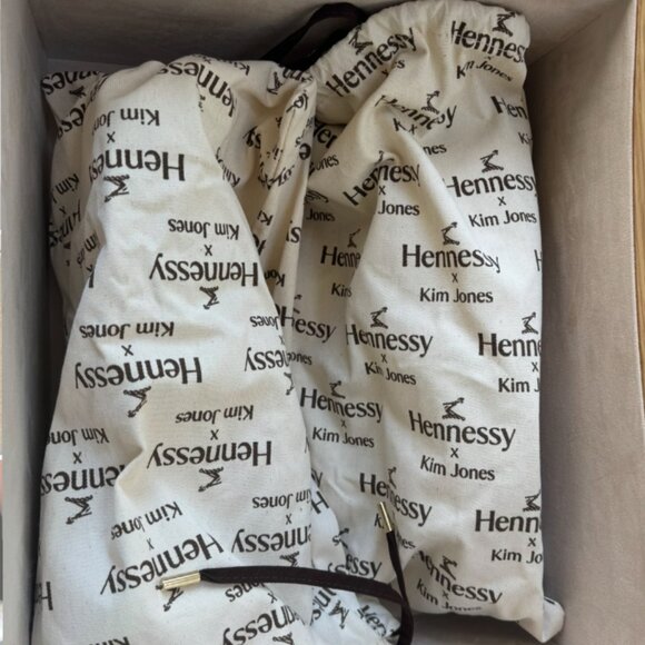 BRAND NEW Kim Jones x Hennessy Brown Suede Sneakers in Size 43 - Picture 4 of 6